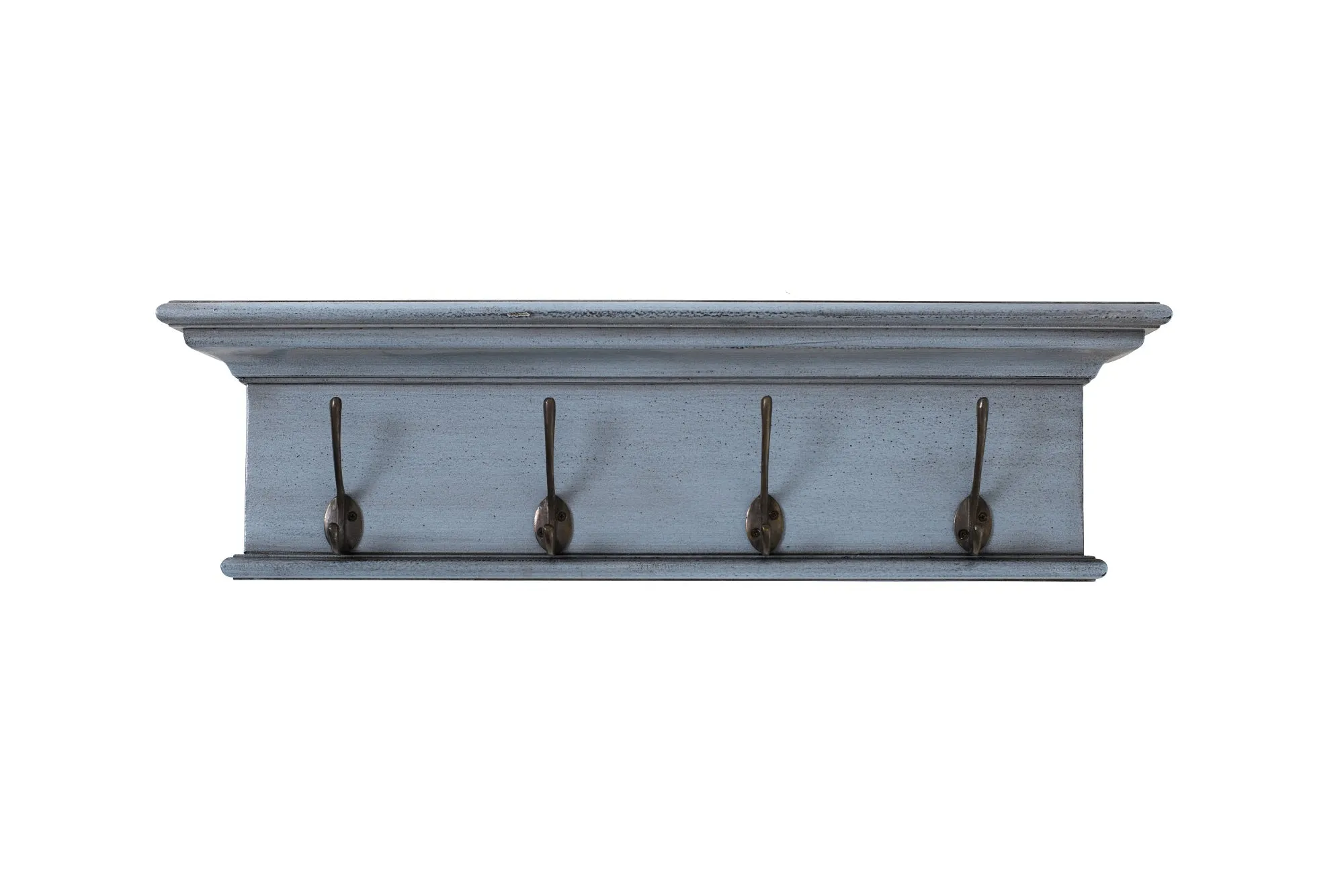 Halifax 4-Hook Coat Rack in Blue Black