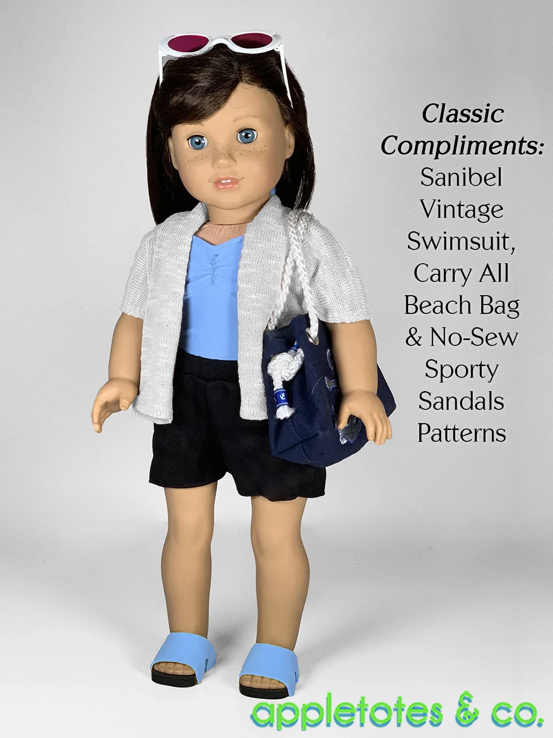 Harper Shrug 18 Inch Doll Sewing Pattern