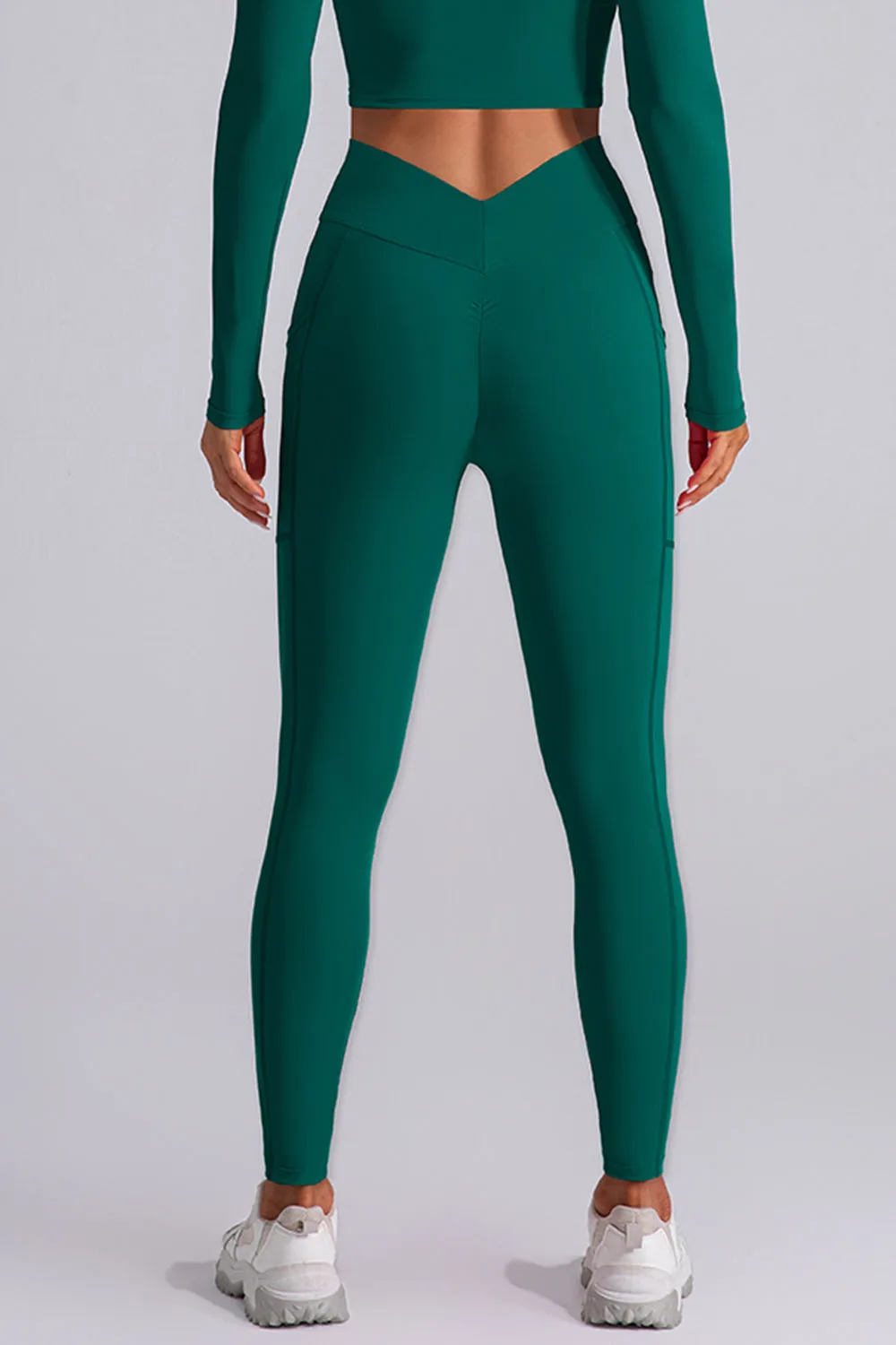 High Waist Active Leggings with Pockets