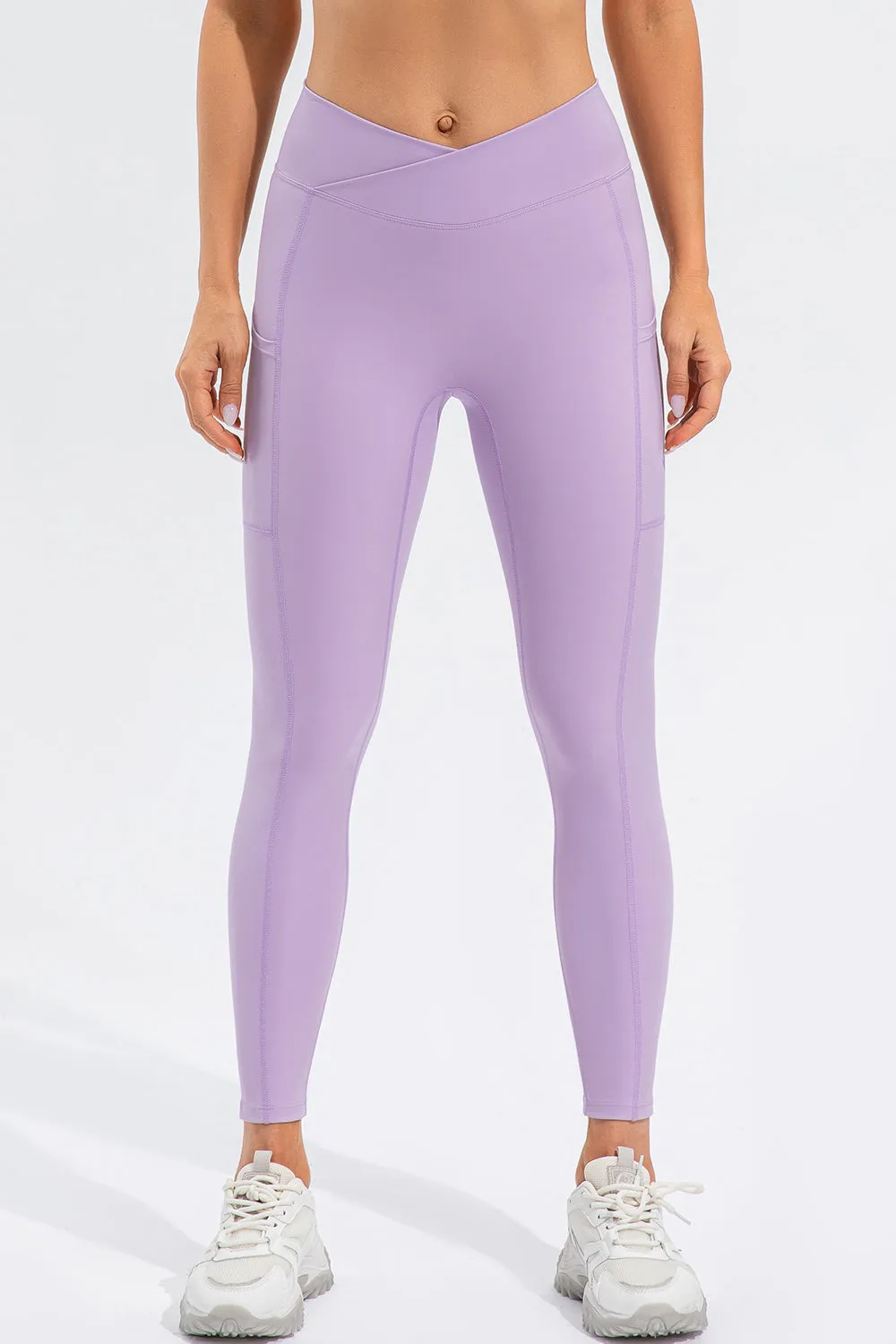 High Waist Active Leggings with Pockets