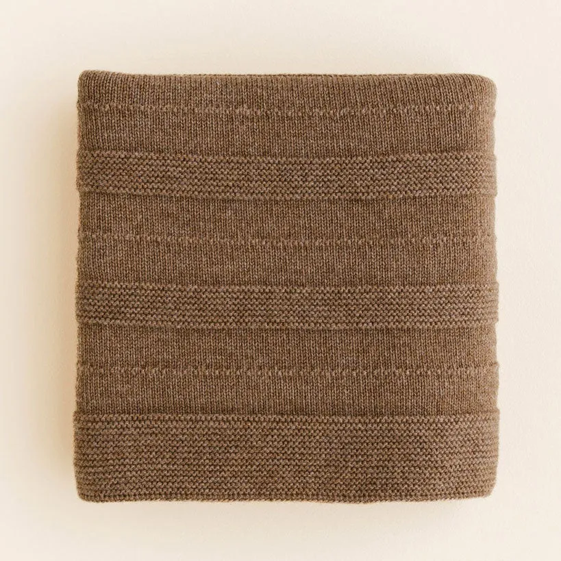 Hvid Holly Baby Blanket - 100% Merino Lambswool (70x95cm)