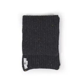 Inis Meáin Rib Knit Scarf - Charcoal