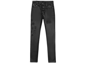 Ksubi x Juice WRLD 999 Black Wax Chitch Jeans