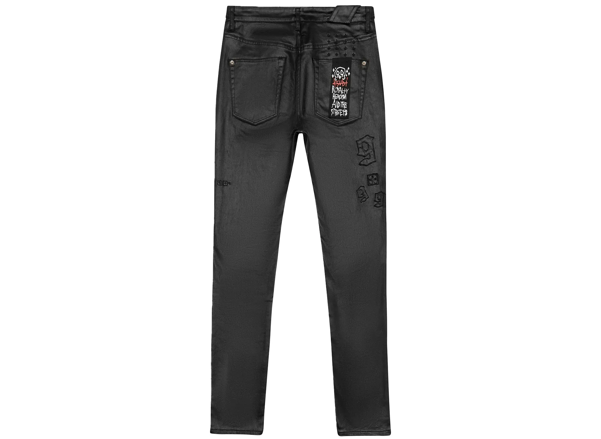 Ksubi x Juice WRLD 999 Black Wax Chitch Jeans