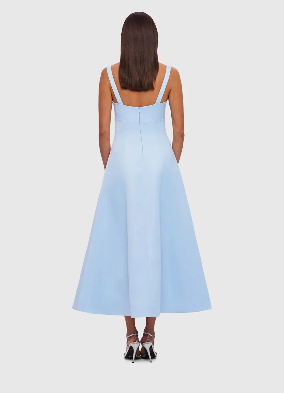 Leo Lin Odette Midi Dress - Sky Blue