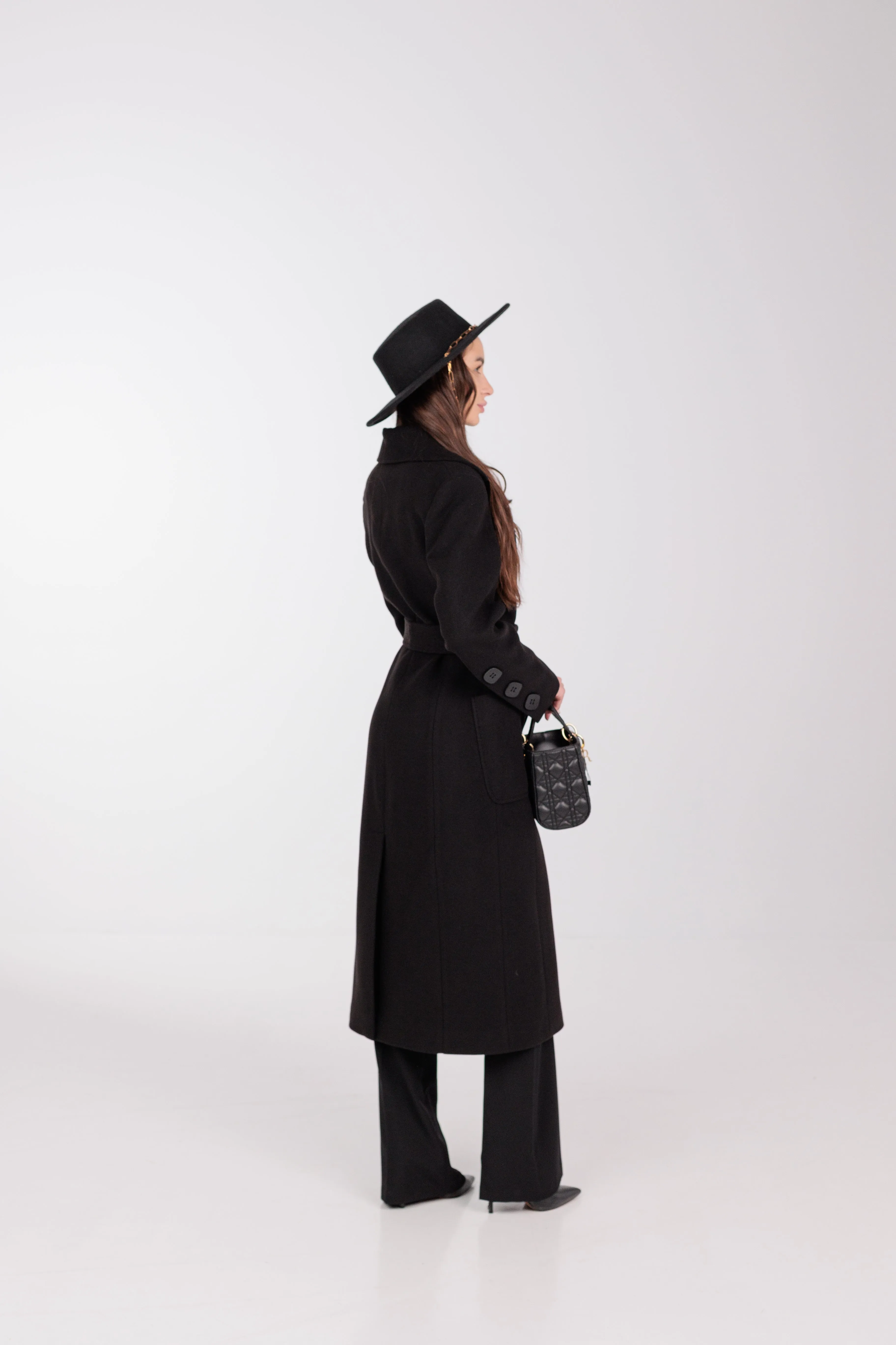 Leona Classic Cashmere Blend Overcoat