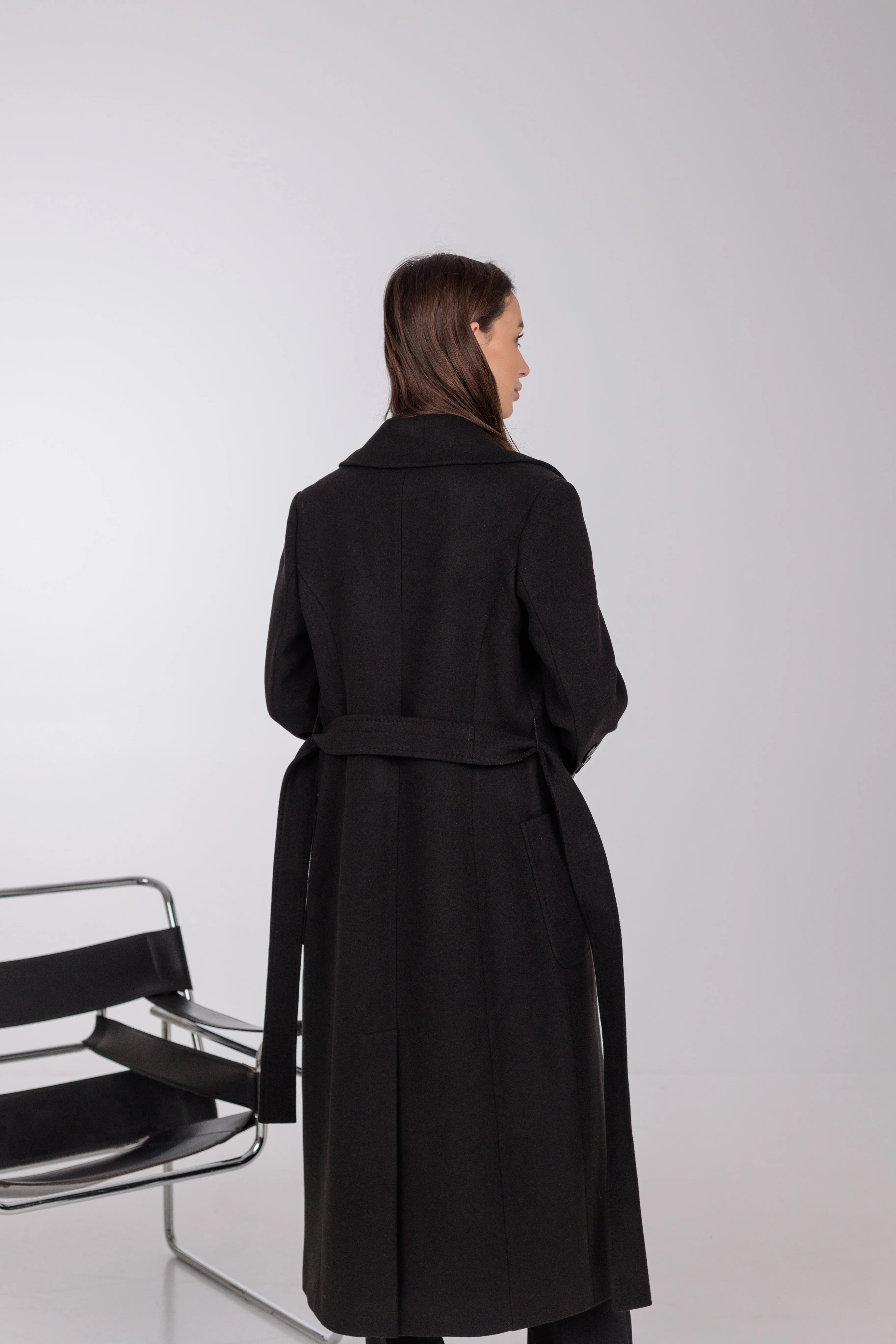 Leona Classic Cashmere Blend Overcoat