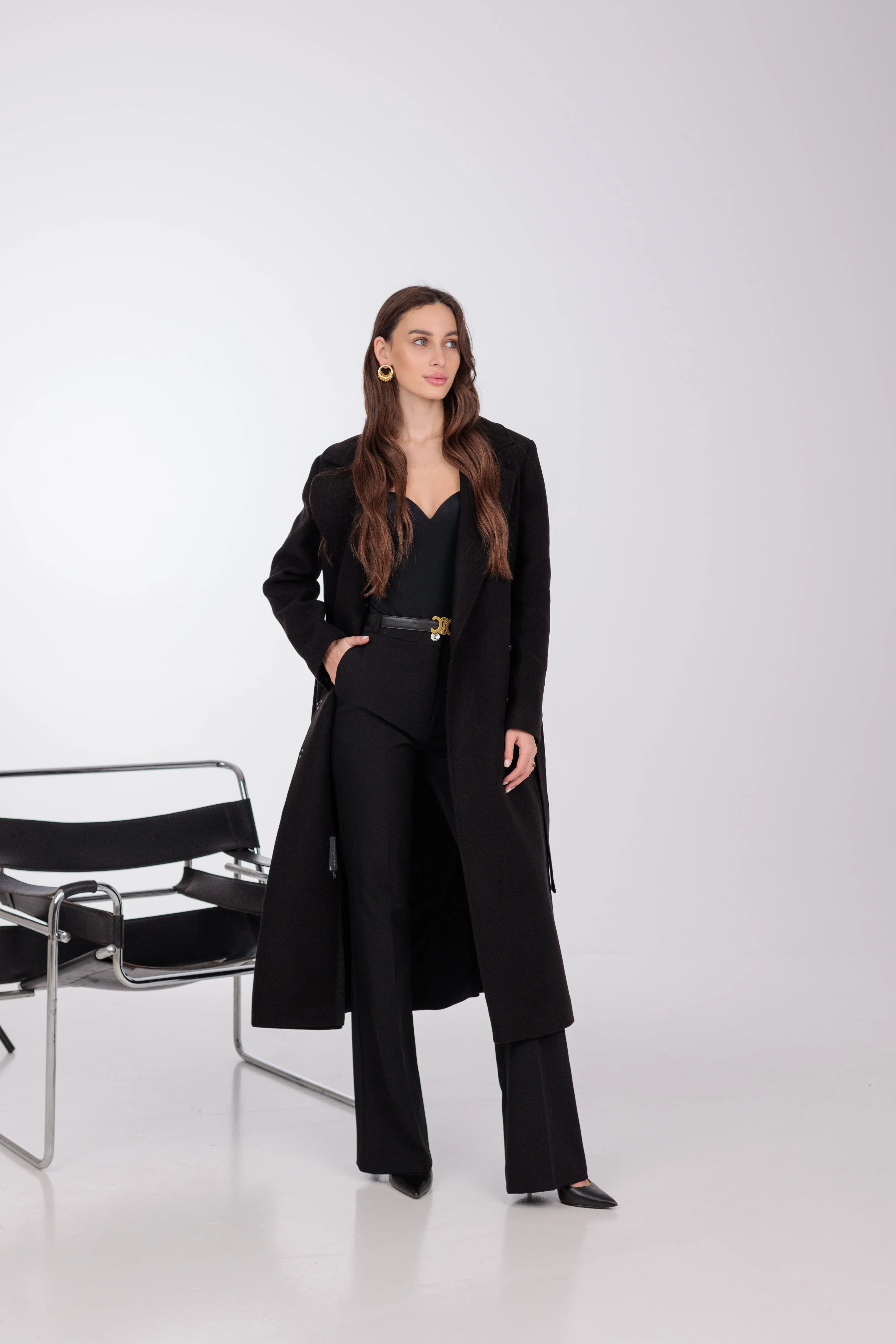 Leona Classic Cashmere Blend Overcoat