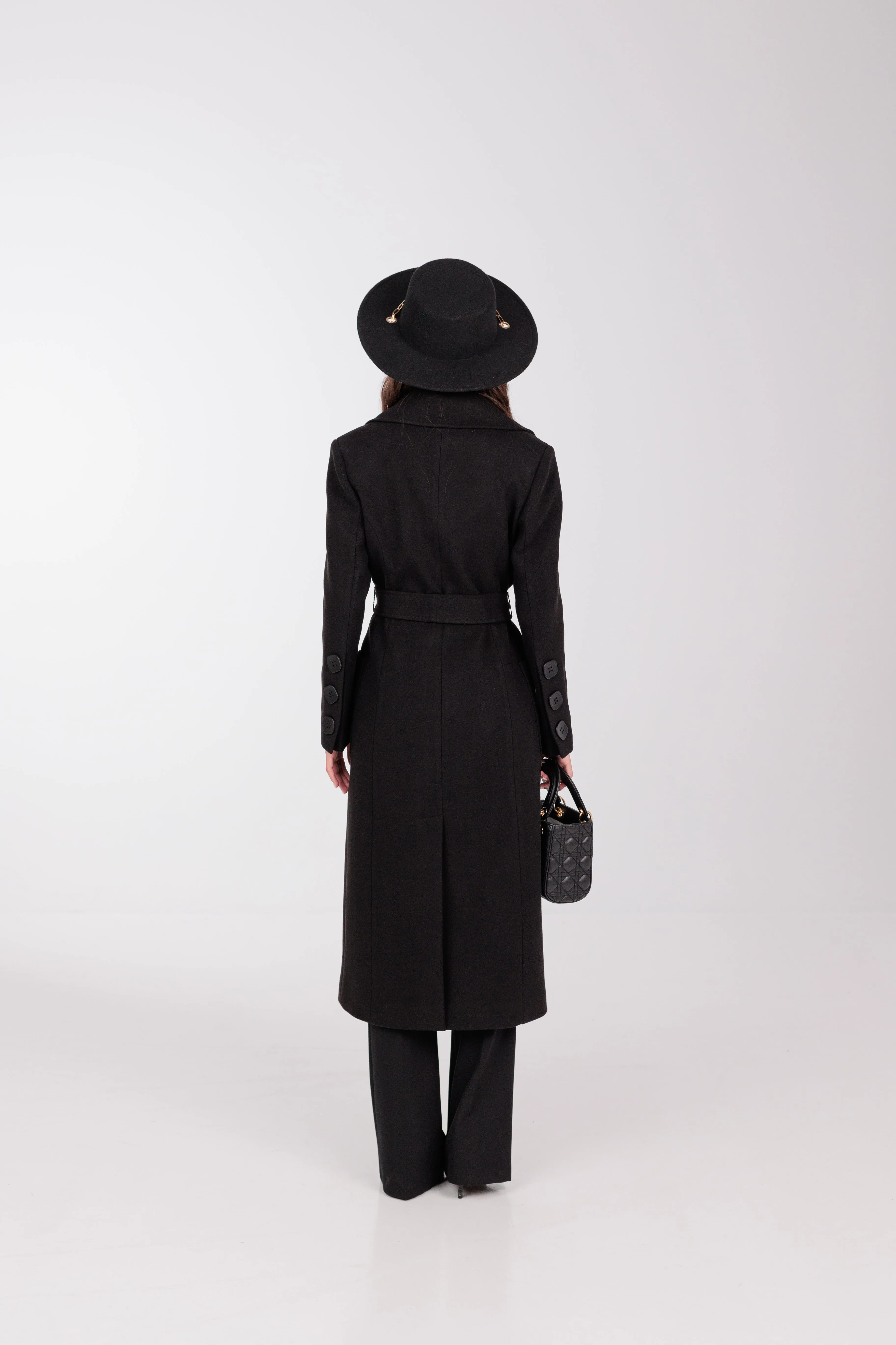 Leona Classic Cashmere Blend Overcoat