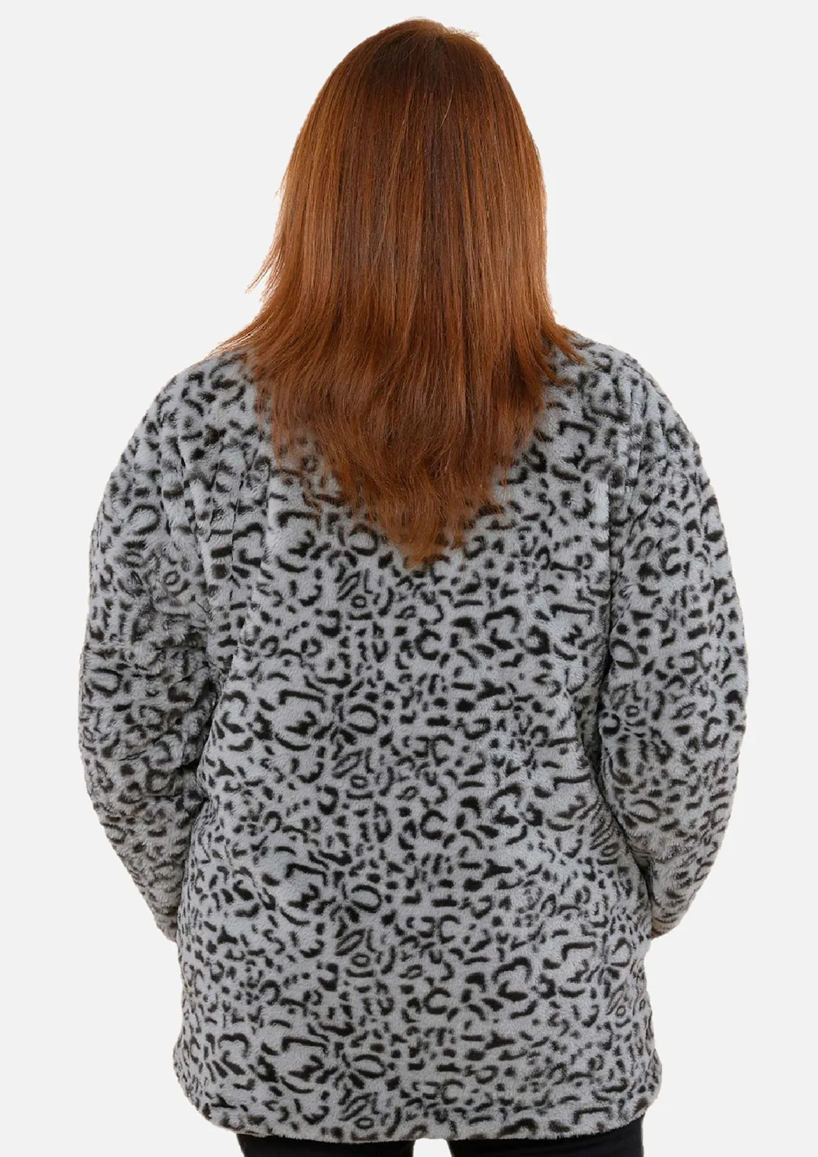 Leopard Faux Fur Coat