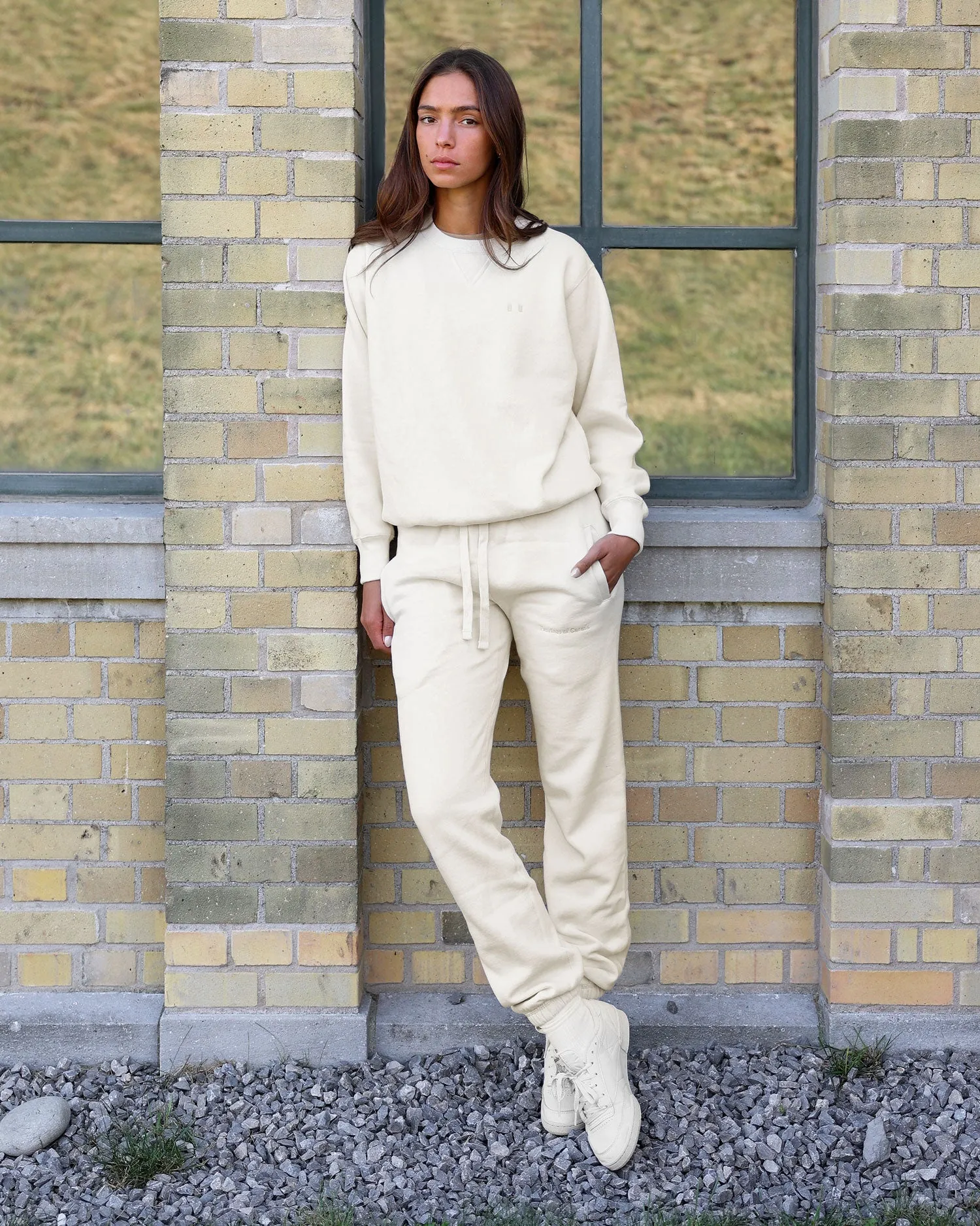 Lounge Fleece Sweatpant Cream - Unisex