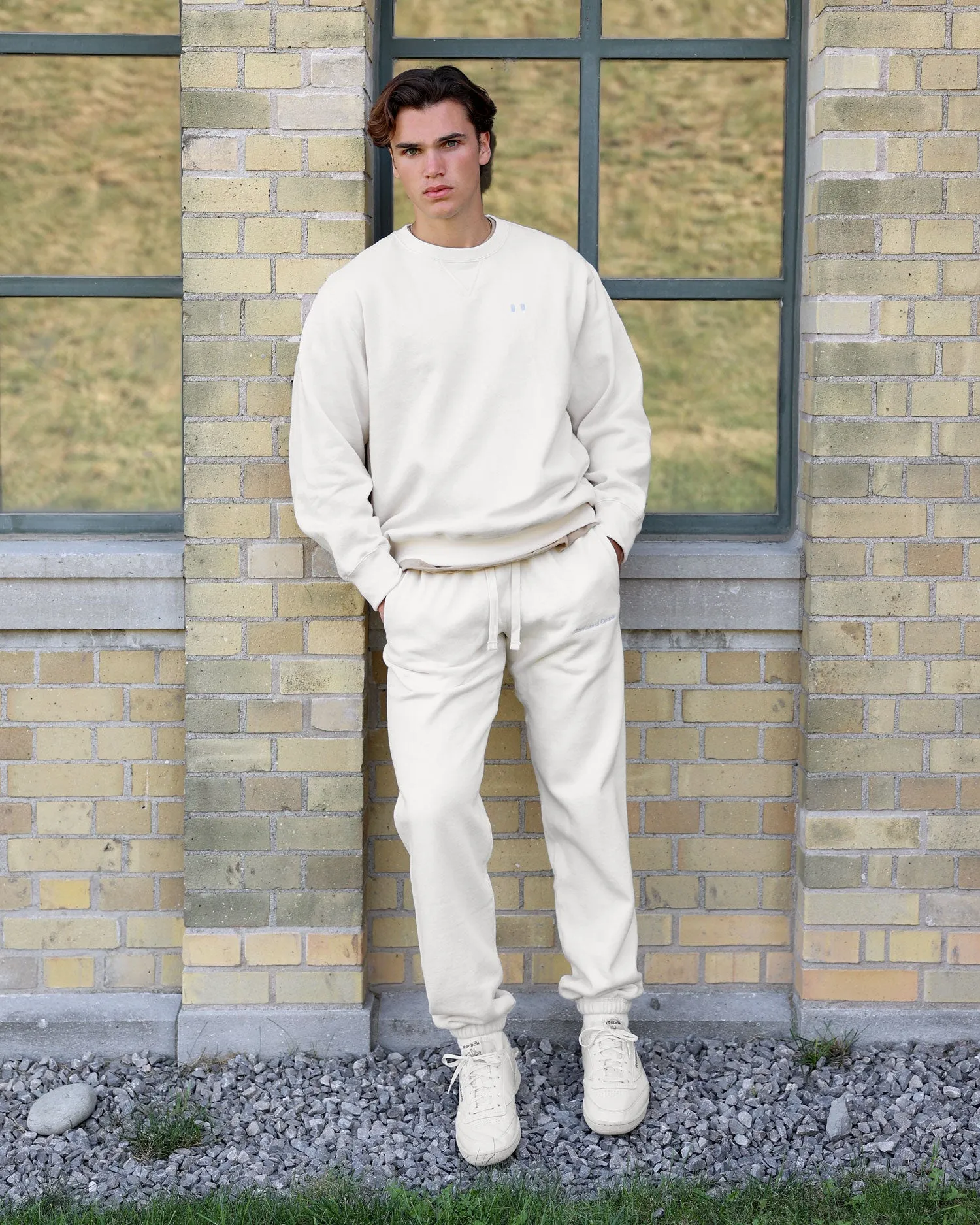 Lounge Fleece Sweatpant Cream - Unisex