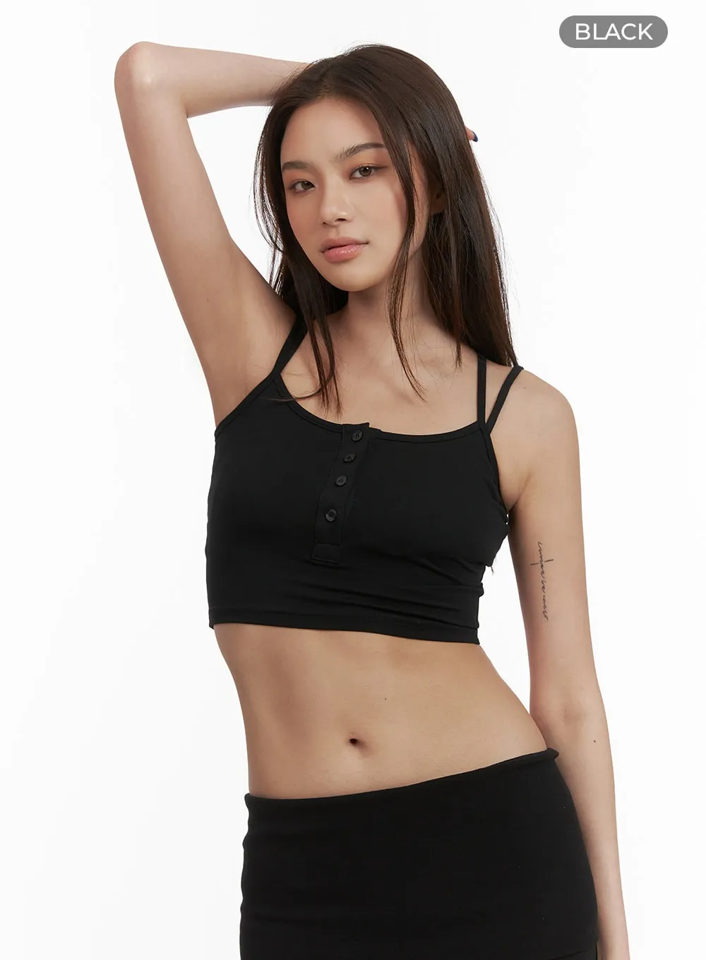 Loungewear Sleeveless Crop Top CY423