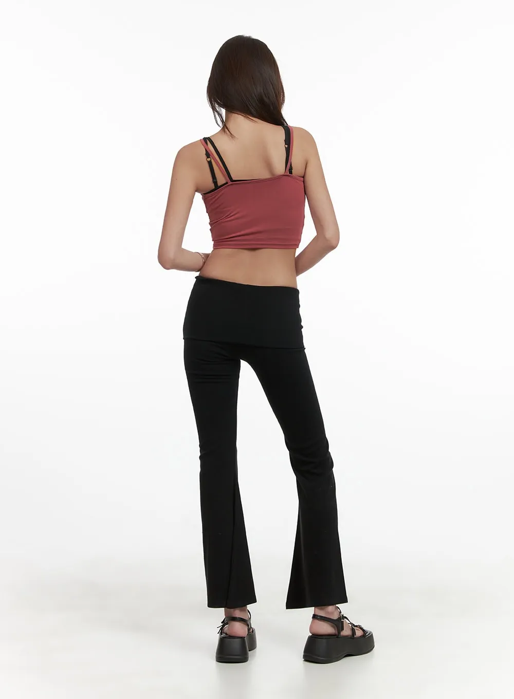 Loungewear Sleeveless Crop Top CY423