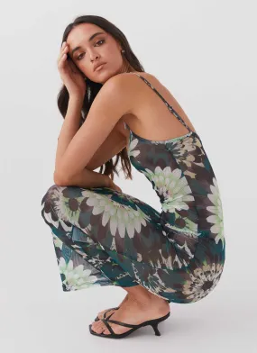 Love On The Run Maxi Dress - Jungle