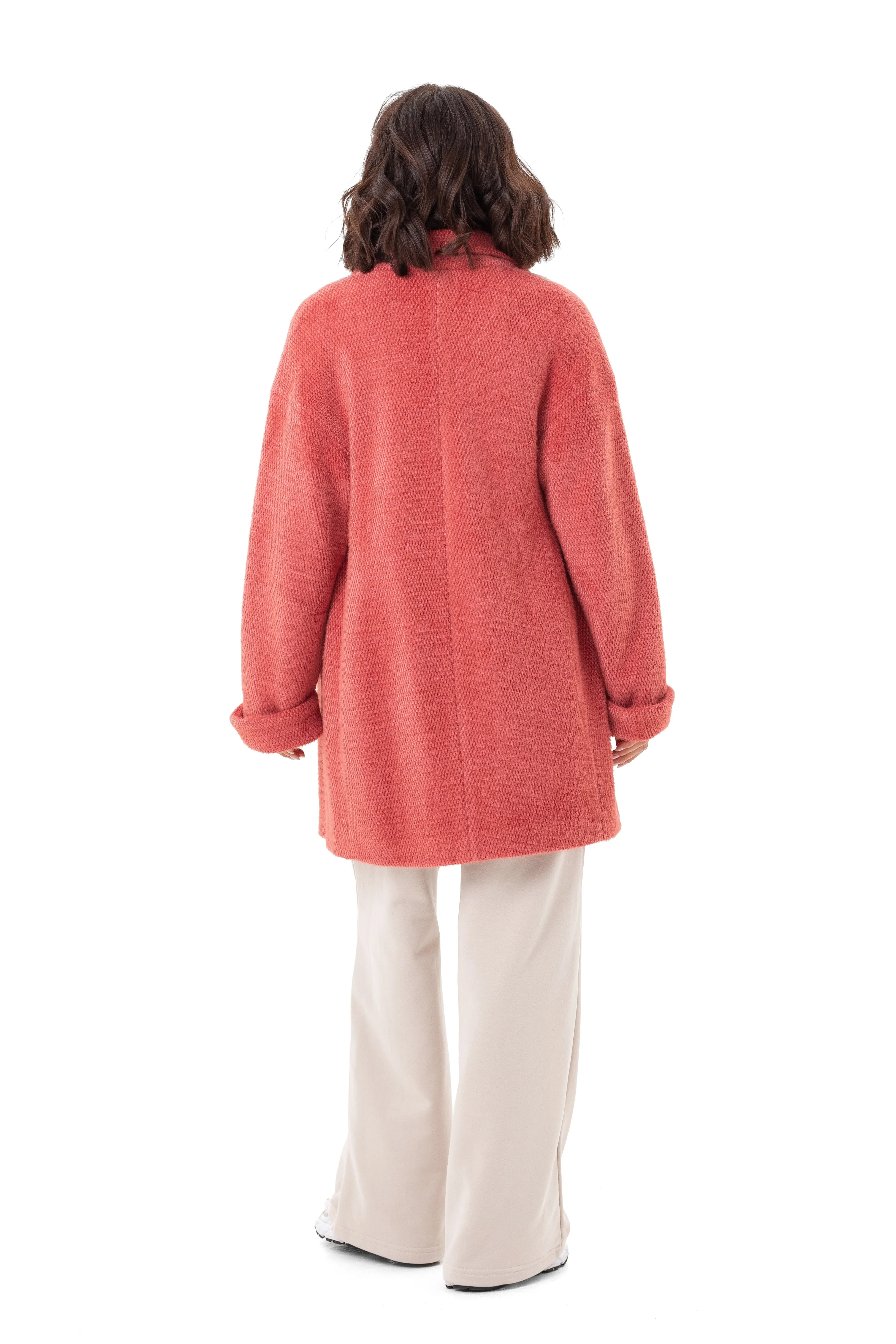 Maggie Light Knitted Overcoat