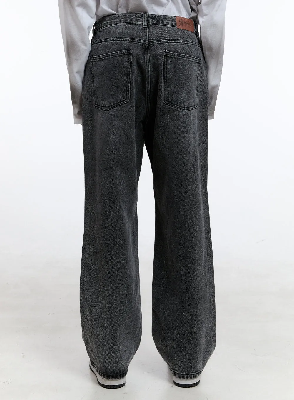 Men's Washed Jeans IG427