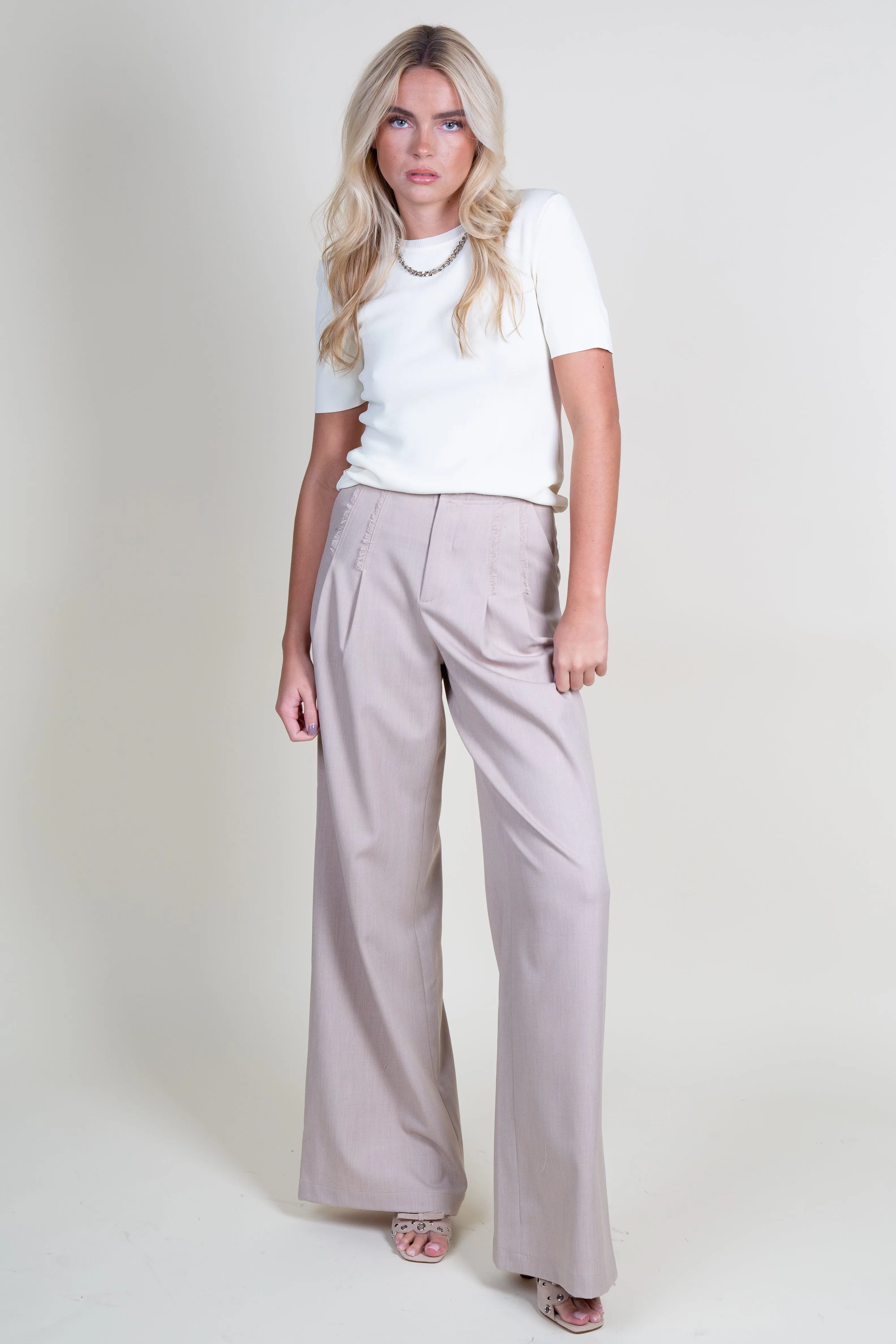 MISHA | Simone Pant - Taupe