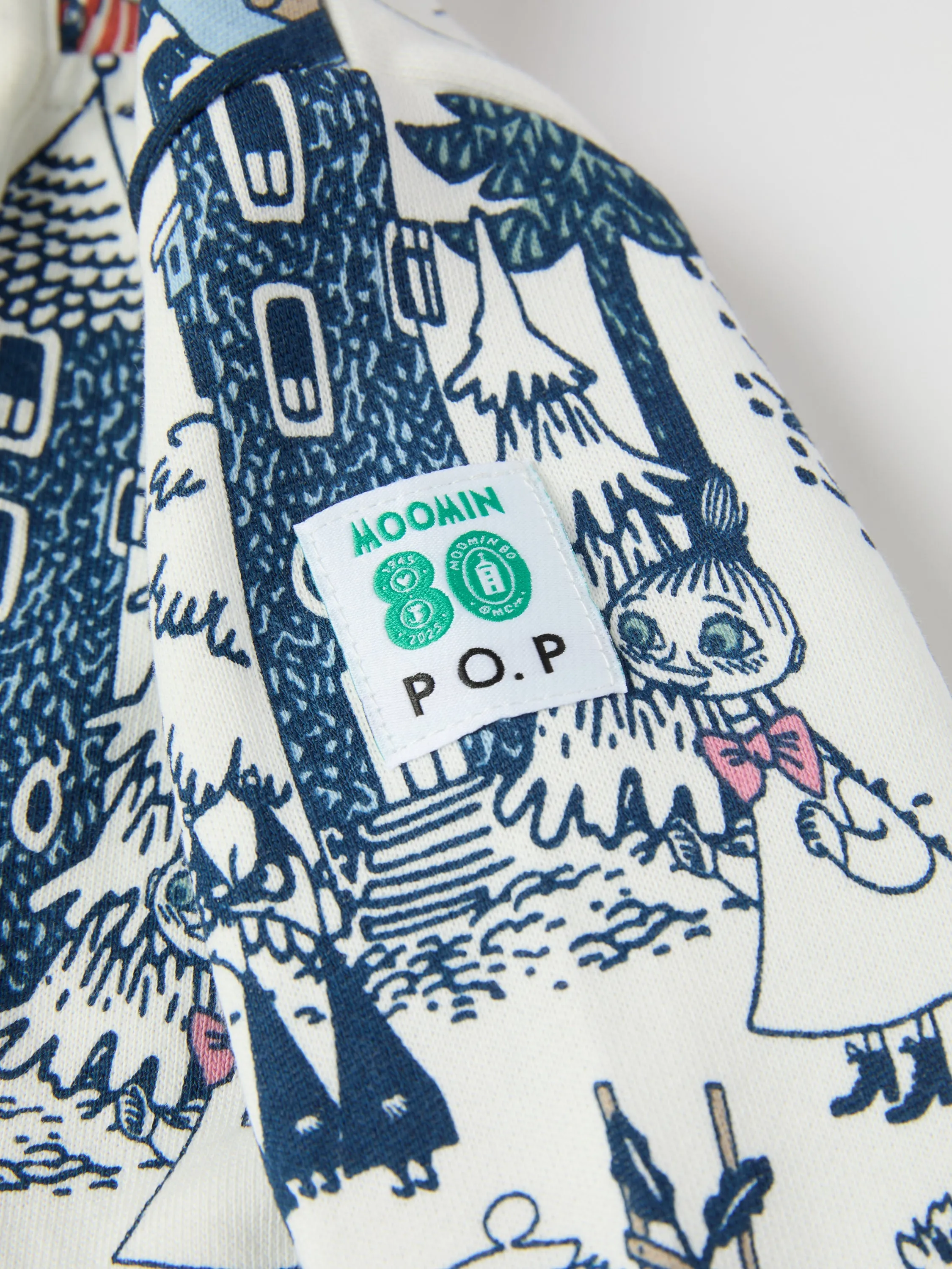 Moomin Print Baby All-in-one