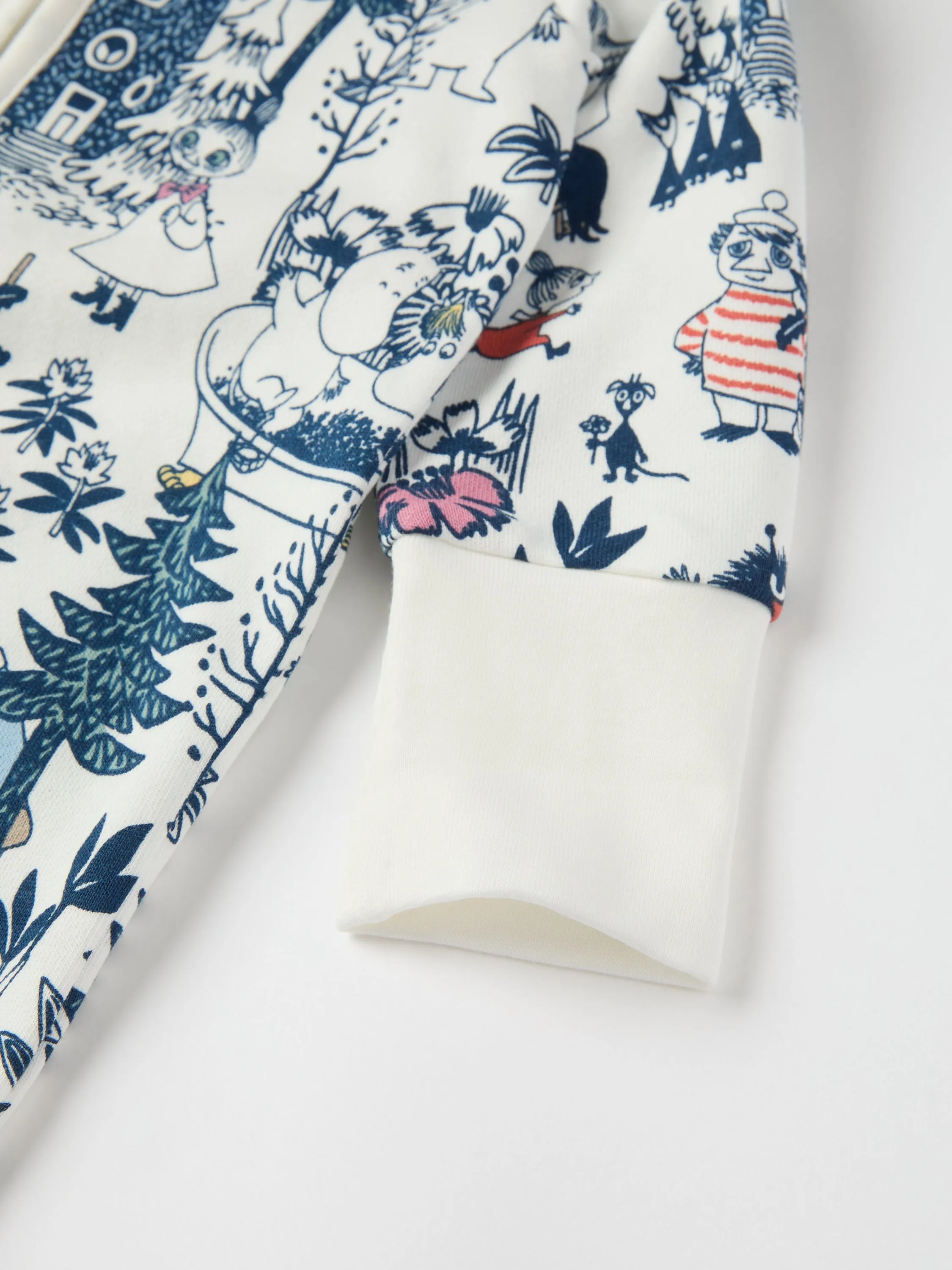 Moomin Print Baby All-in-one