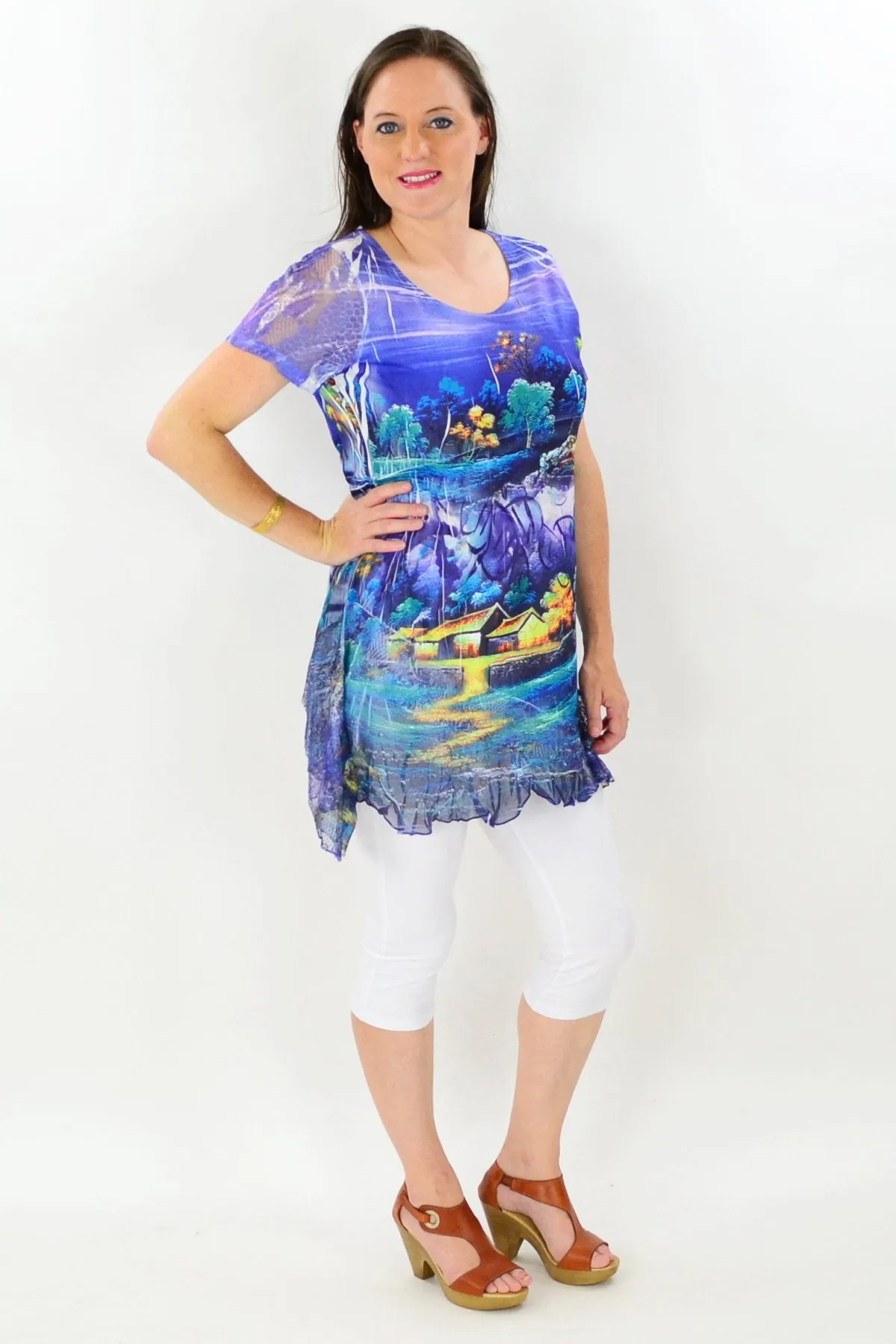 Moonlight River Tunic Top