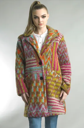 Multicolor Parisian Coat