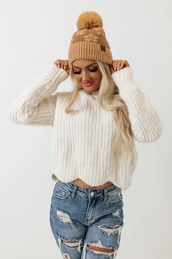 NYC Loft Crop Sweater