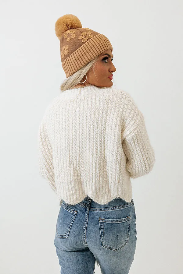 NYC Loft Crop Sweater