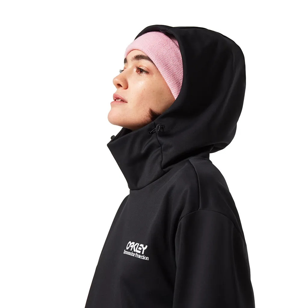 Oakley 2024 Womens Park RC Softshell Hoodie - Blackout