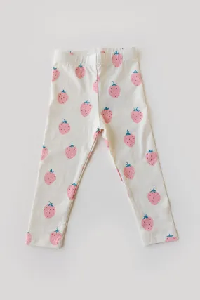 Organic Leggings - Berry Cute (FINAL SALE)