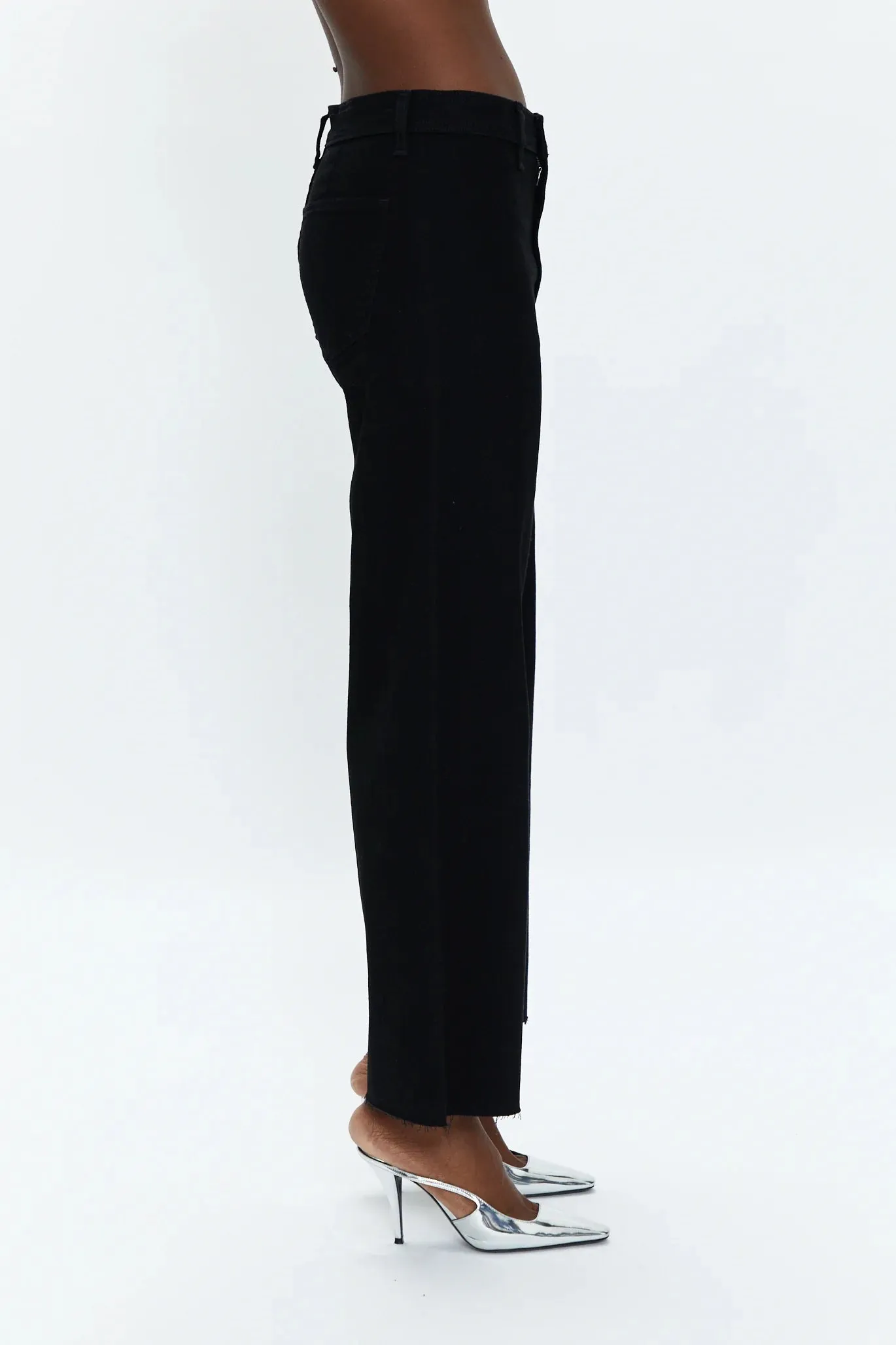 PISTOLA - PENNY HIGH RISE WIDE LEG BLACK￼