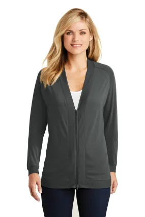 Port Authority Ladies Concept Bomber Cardigan. LK5431