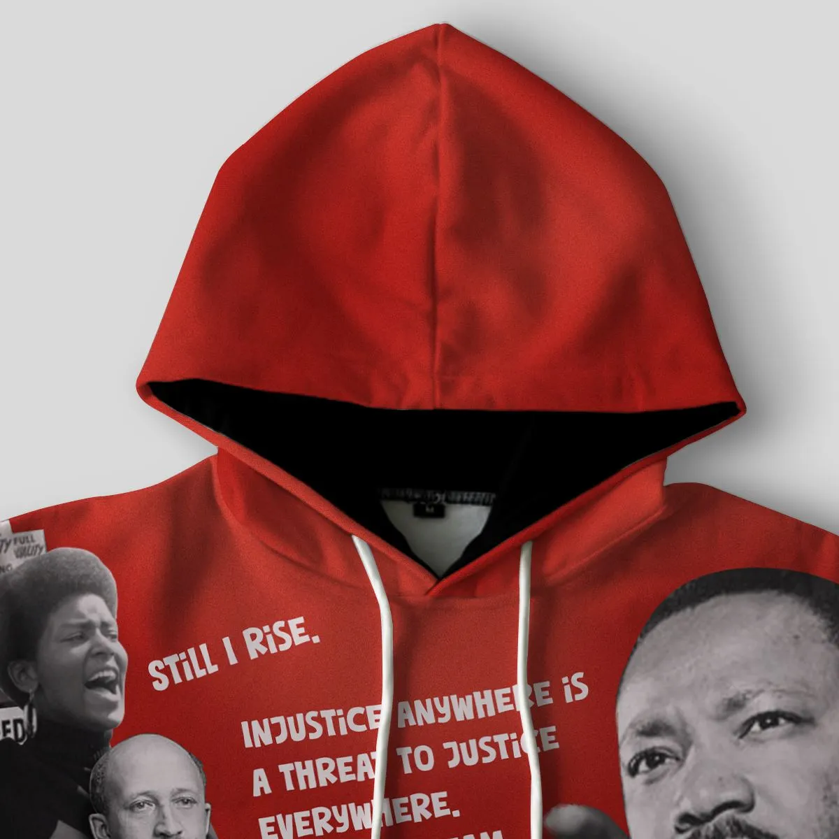 Portraits of Power All-over Hoodie