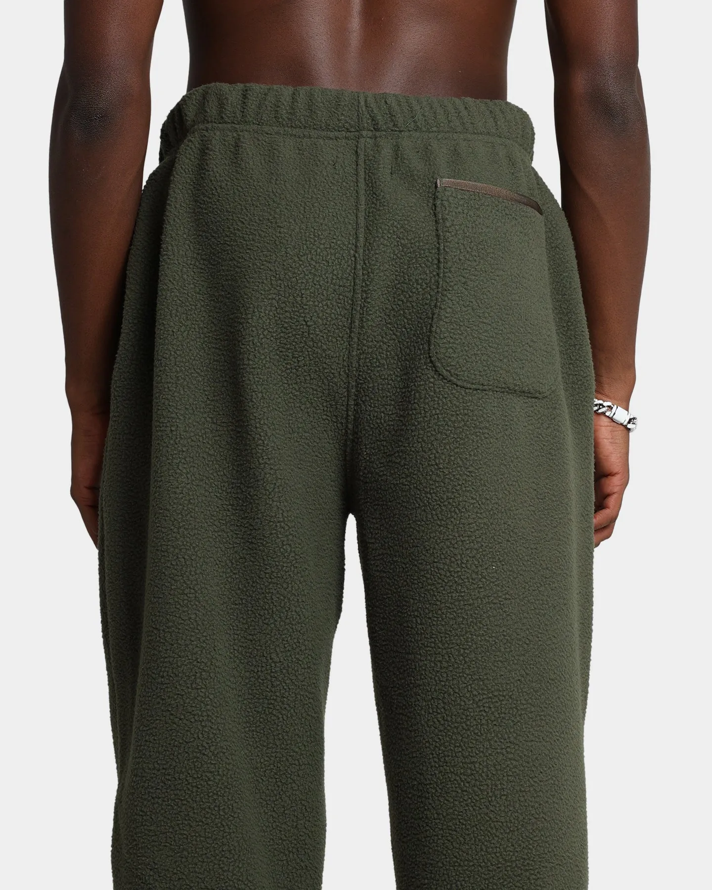 Raised By Wolves Sherpa Fleece Sweatpants Olive