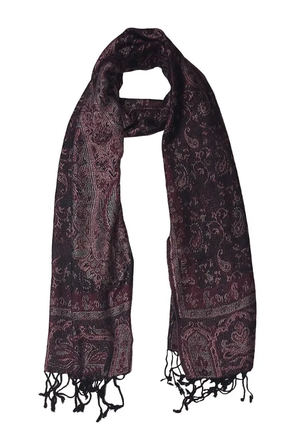 Regal Fusion Paisley Jacquard Scarf