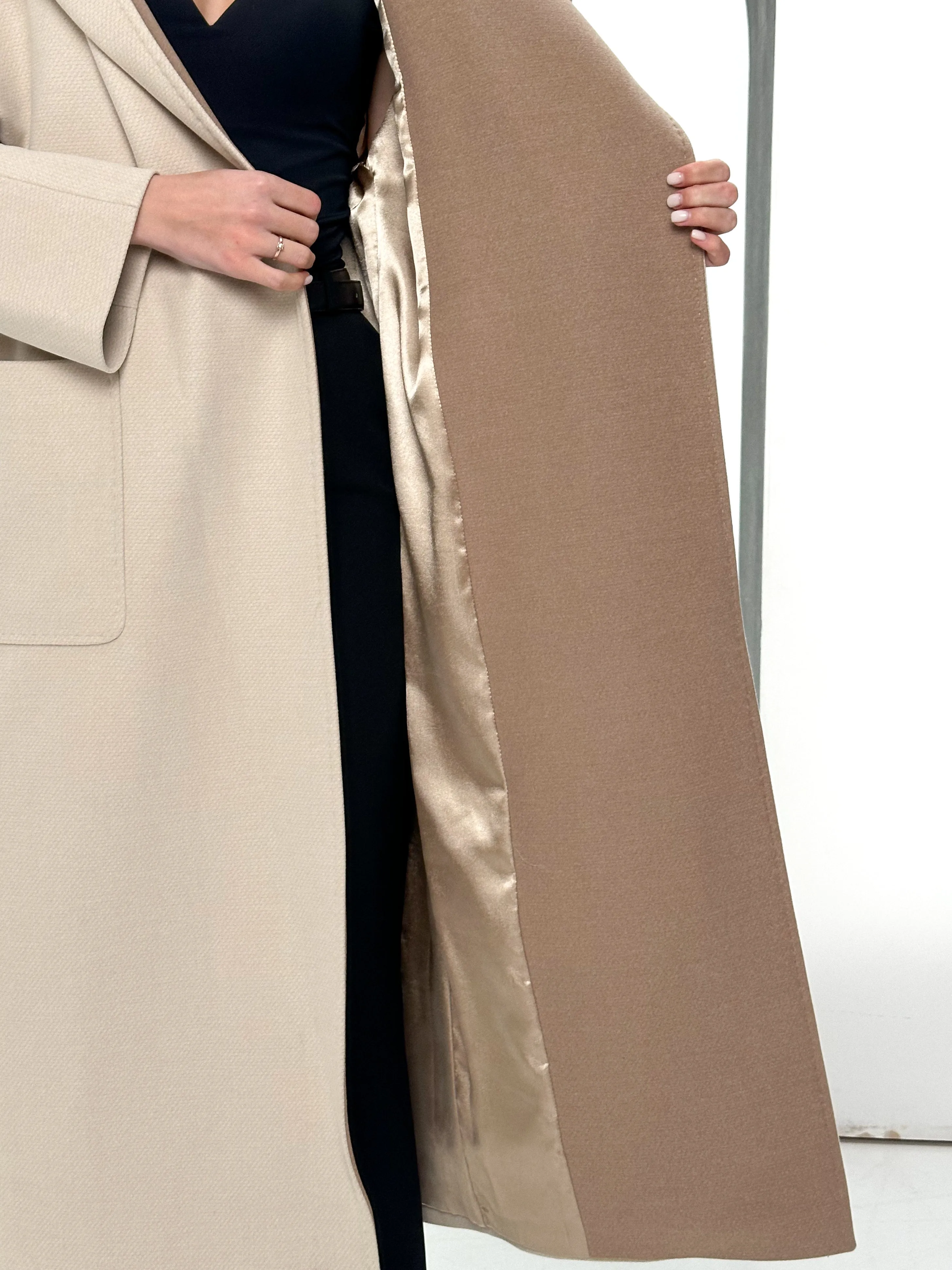 Savannah Classic Wraparound Wool Blend Overcoat