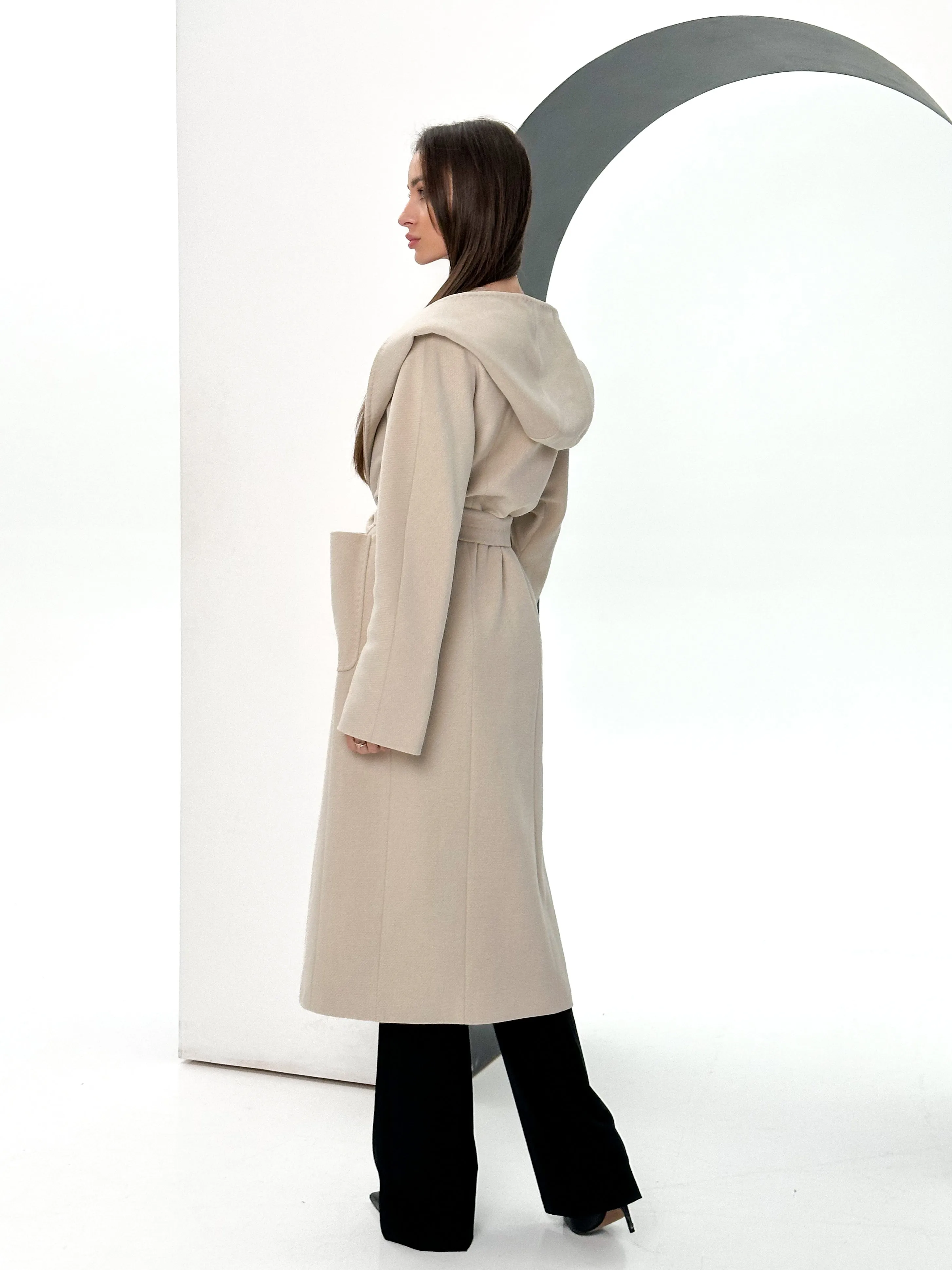 Savannah Classic Wraparound Wool Blend Overcoat