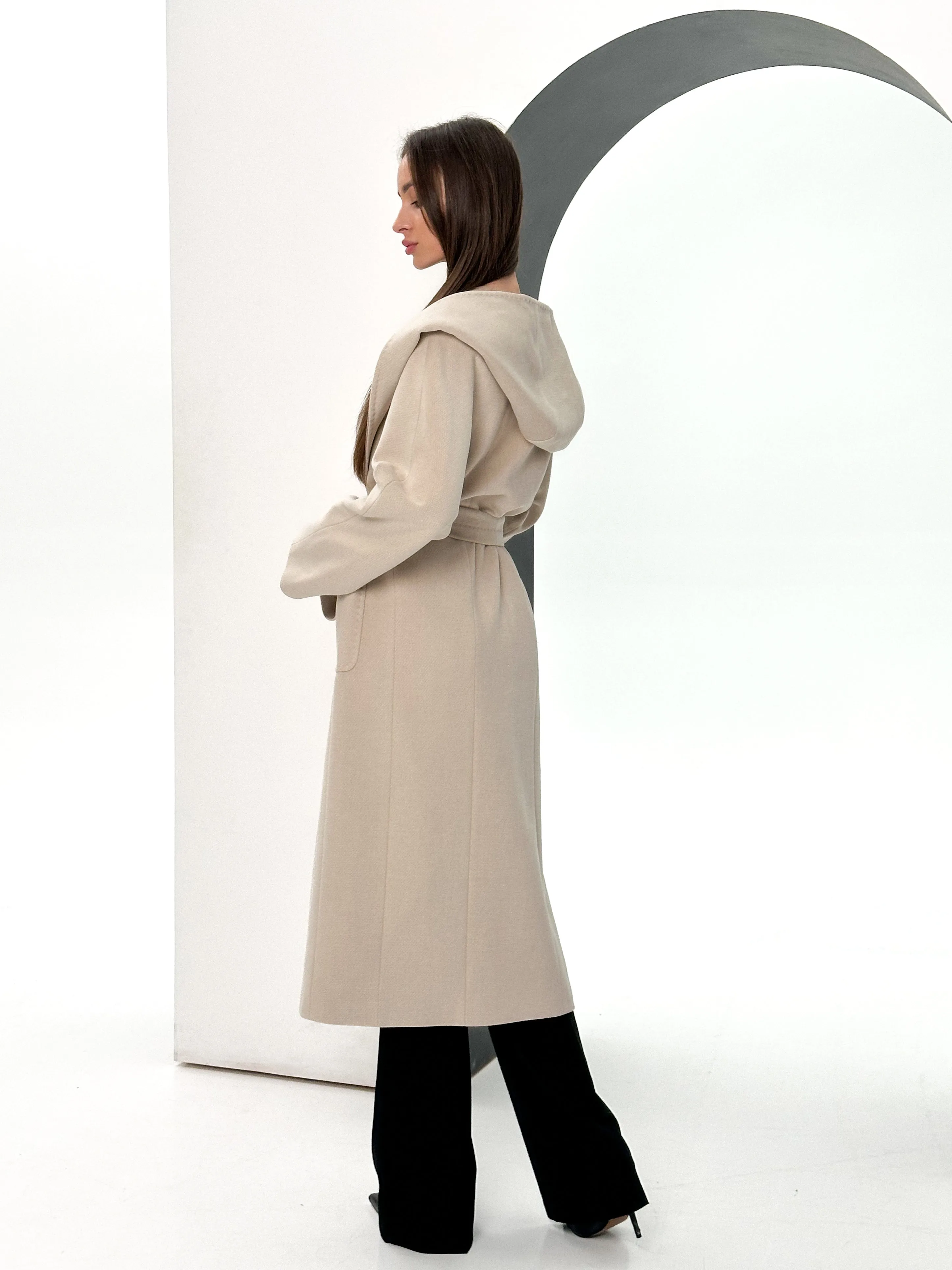 Savannah Classic Wraparound Wool Blend Overcoat