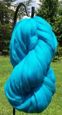 Shep's Wool Teal Blue Roving