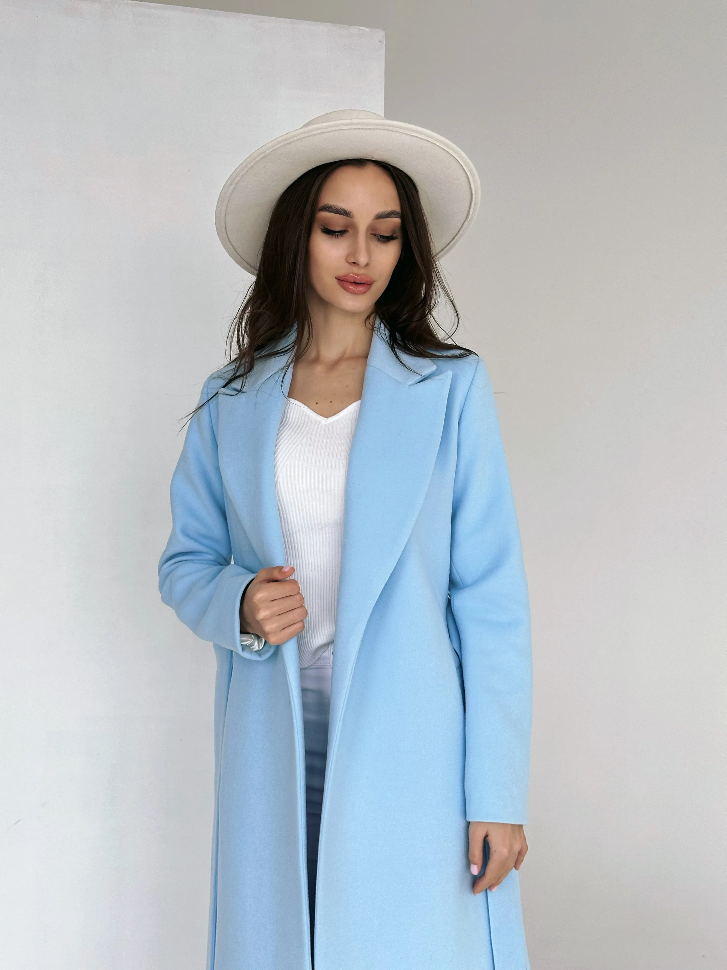 Sky Classic Wraparound Overcoat