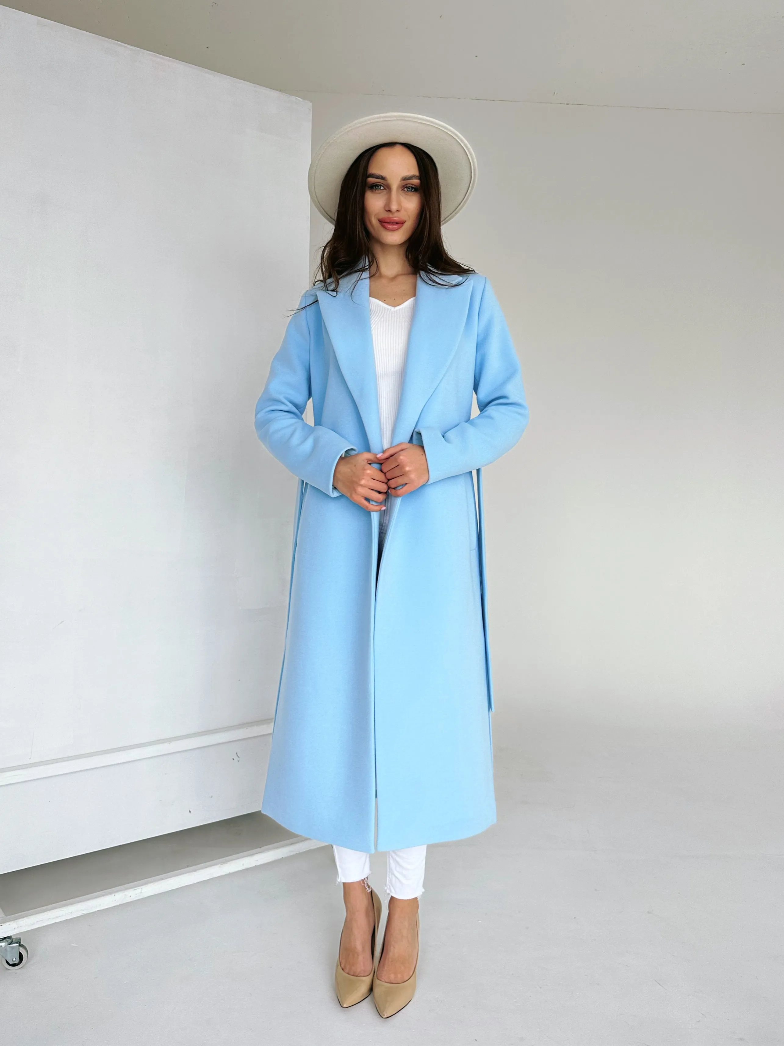 Sky Classic Wraparound Overcoat