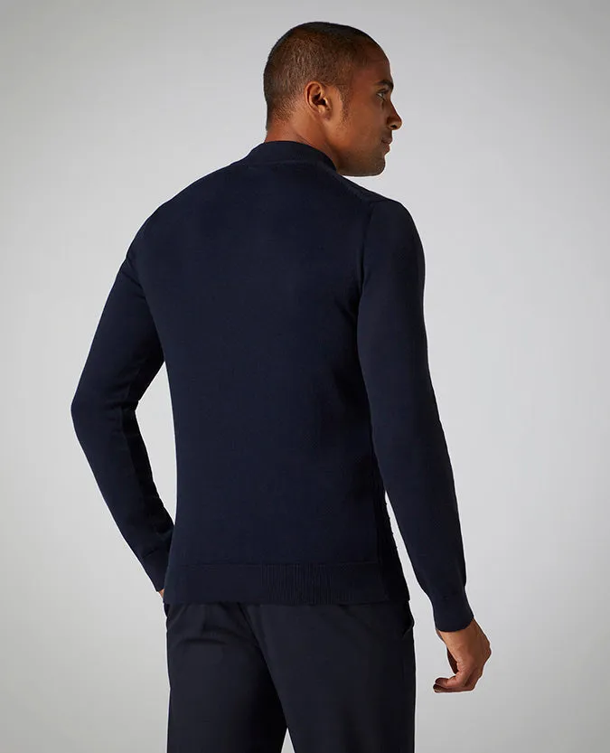 Slim Fit Cotton-Blend Sweater