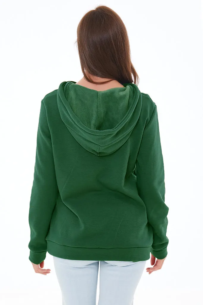 Smallshow Fleece Maternity & Nursing Hoodie