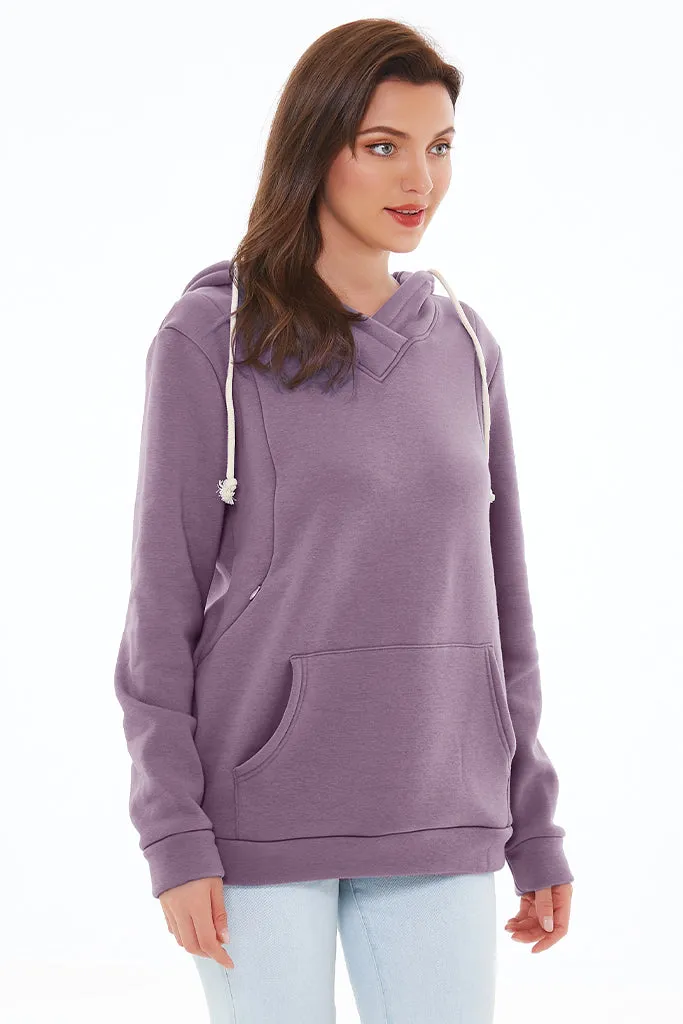 Smallshow Fleece Maternity & Nursing Hoodie