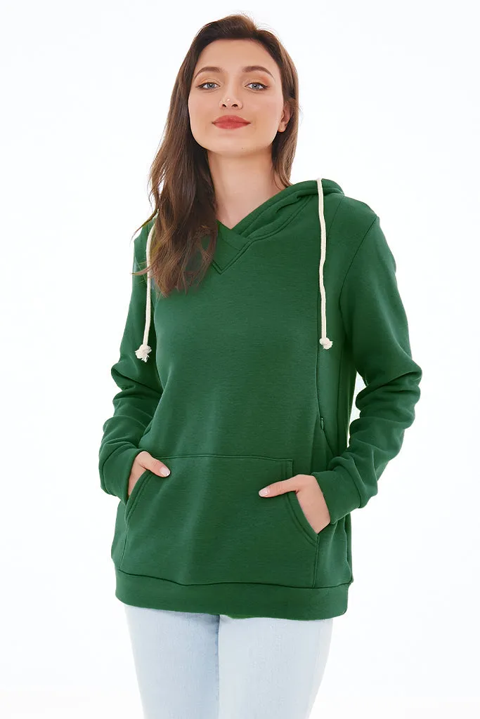 Smallshow Fleece Maternity & Nursing Hoodie