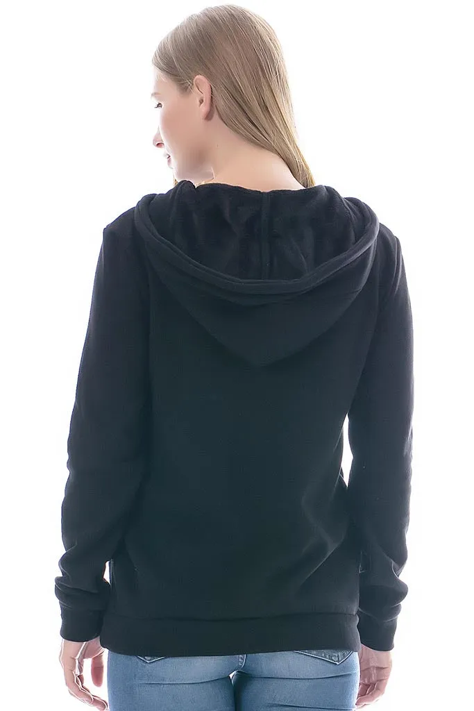 Smallshow Fleece Maternity & Nursing Hoodie