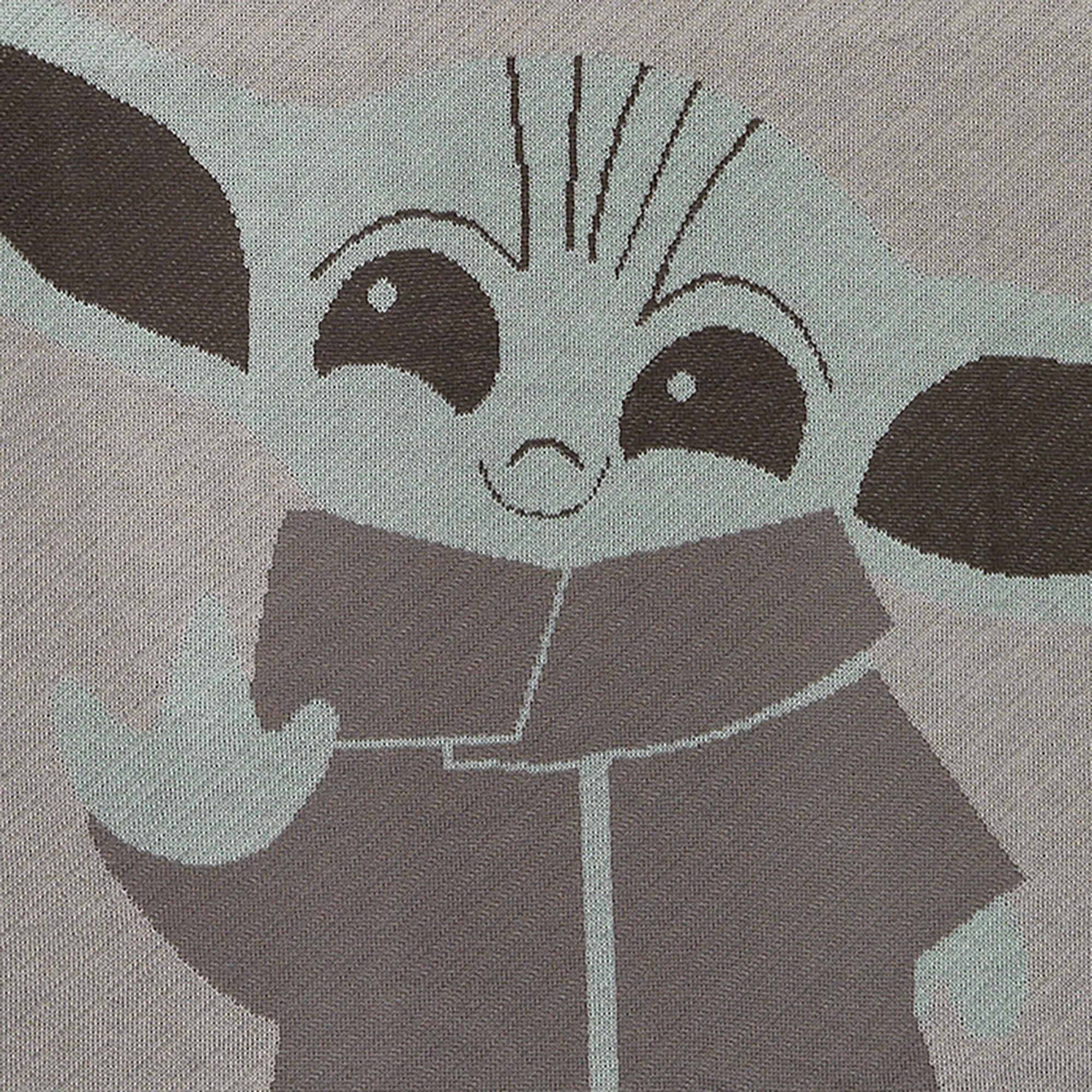 Star Wars Baby Yoda Knit Baby Blanket