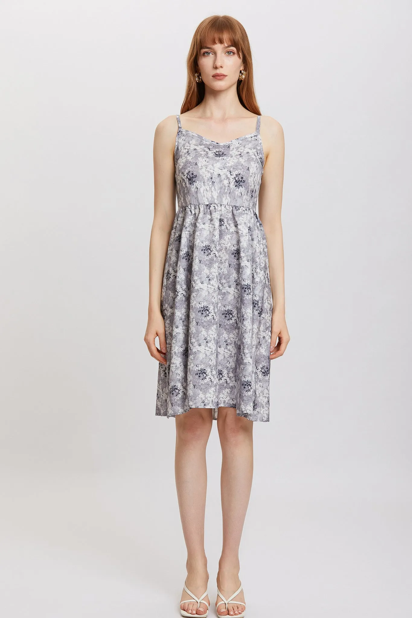 Sylphide | Odette Blue Chiffon Dress