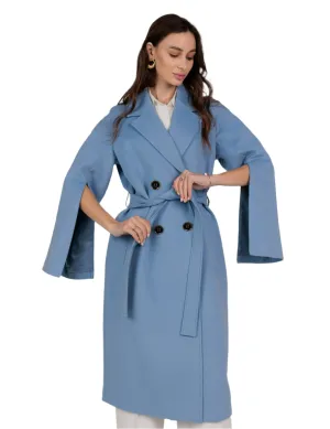 Taylor Belted Wool Blend Overcoat