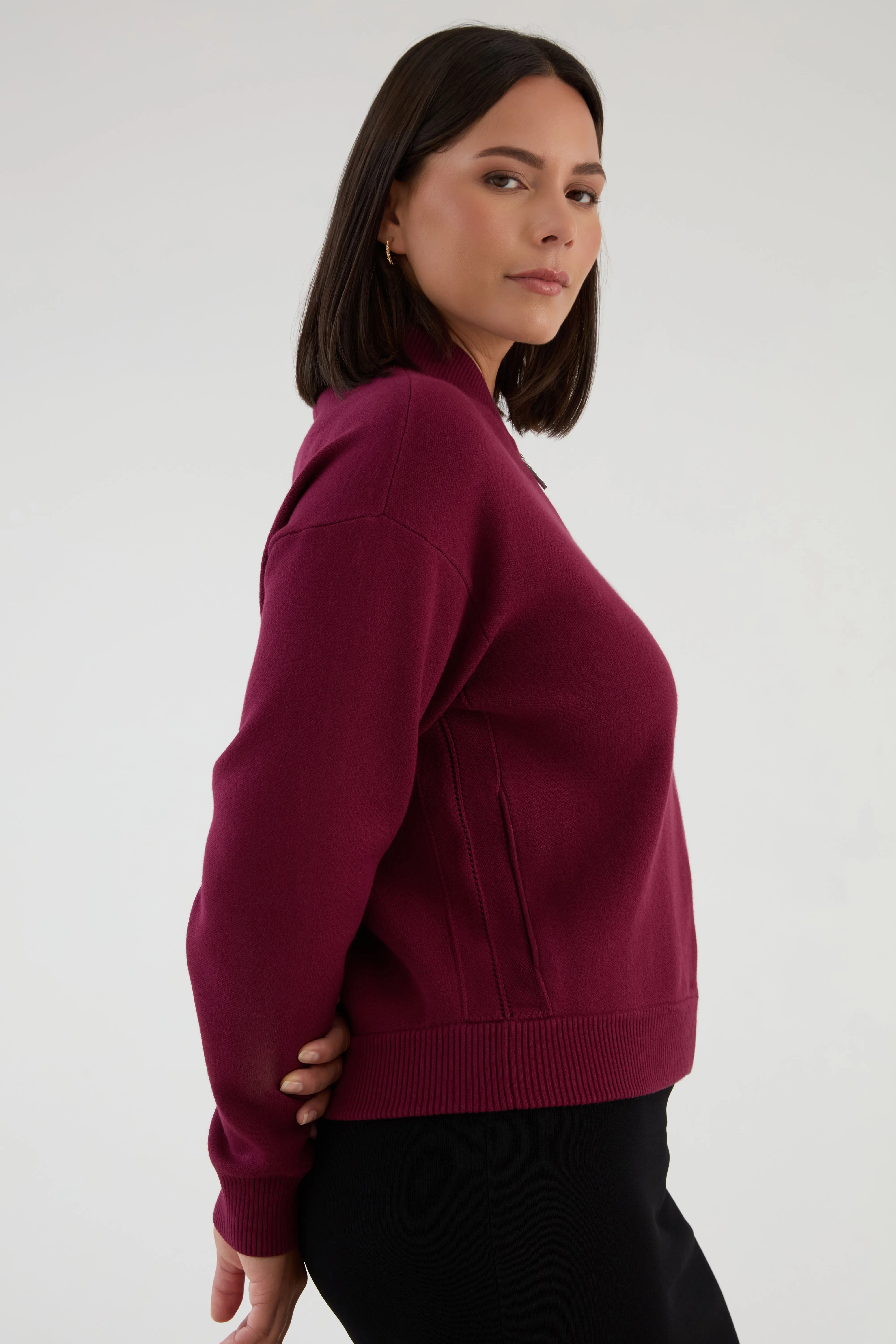 The Sweater Bomber - Merlot